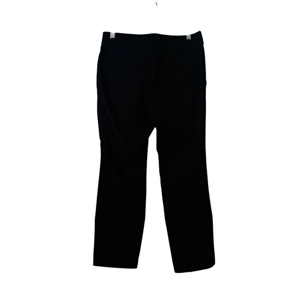 Loft Petites Womens Size 0P Black Curvy Slim Straight Leg Pants - Picture 3 of 7